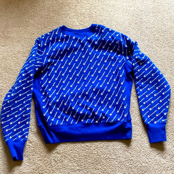 Mens Large Champion Crewneck - Picture 1 of 3